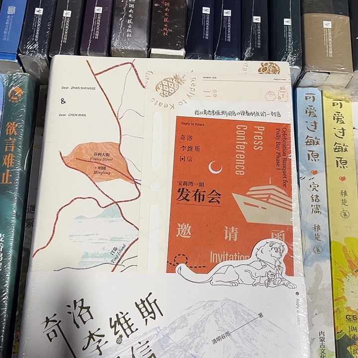 奇洛李维斯回信全新正版带周边