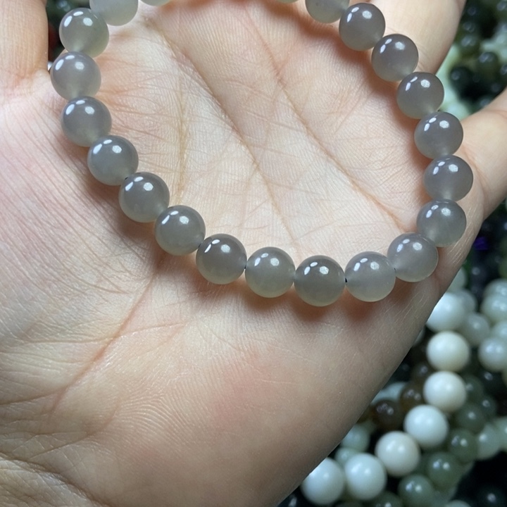 和田玉未镶嵌手链卡8