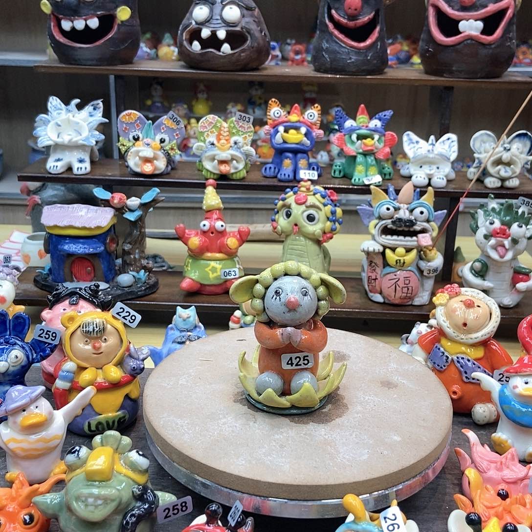 摆件直播间手工陶瓷摆件福利乱卖款425