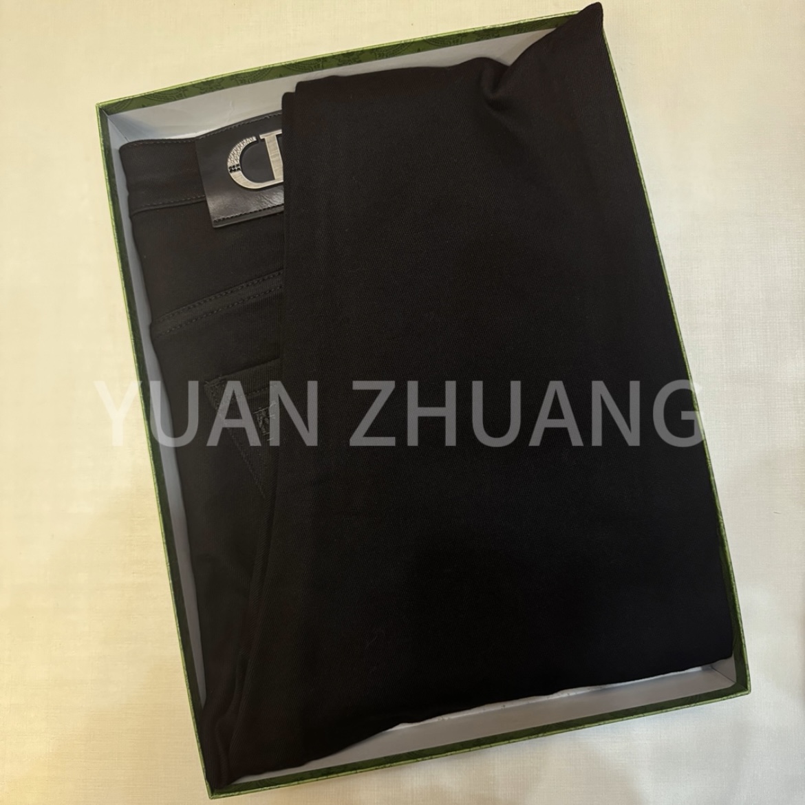 爆（小D8838）新款欧货时尚百搭轻奢潮牌重工中腰小直筒洗水牛仔裤