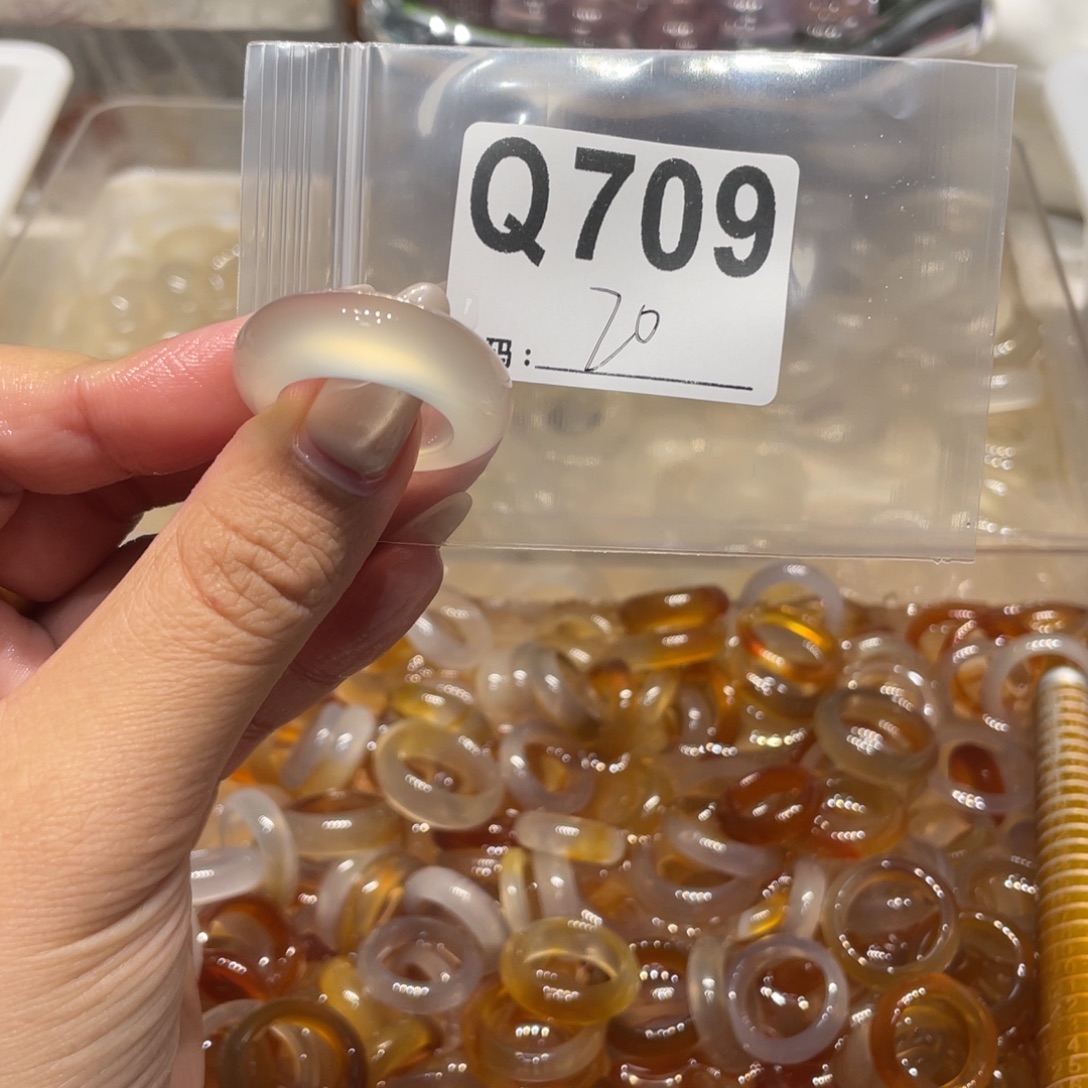 玛瑙/玉髓未镶嵌戒指709