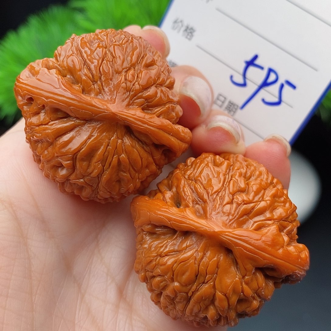 文玩核桃把件41水龙纹桃核596