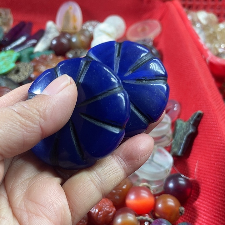 浪***都玛瑙/玉髓未镶嵌颈饰