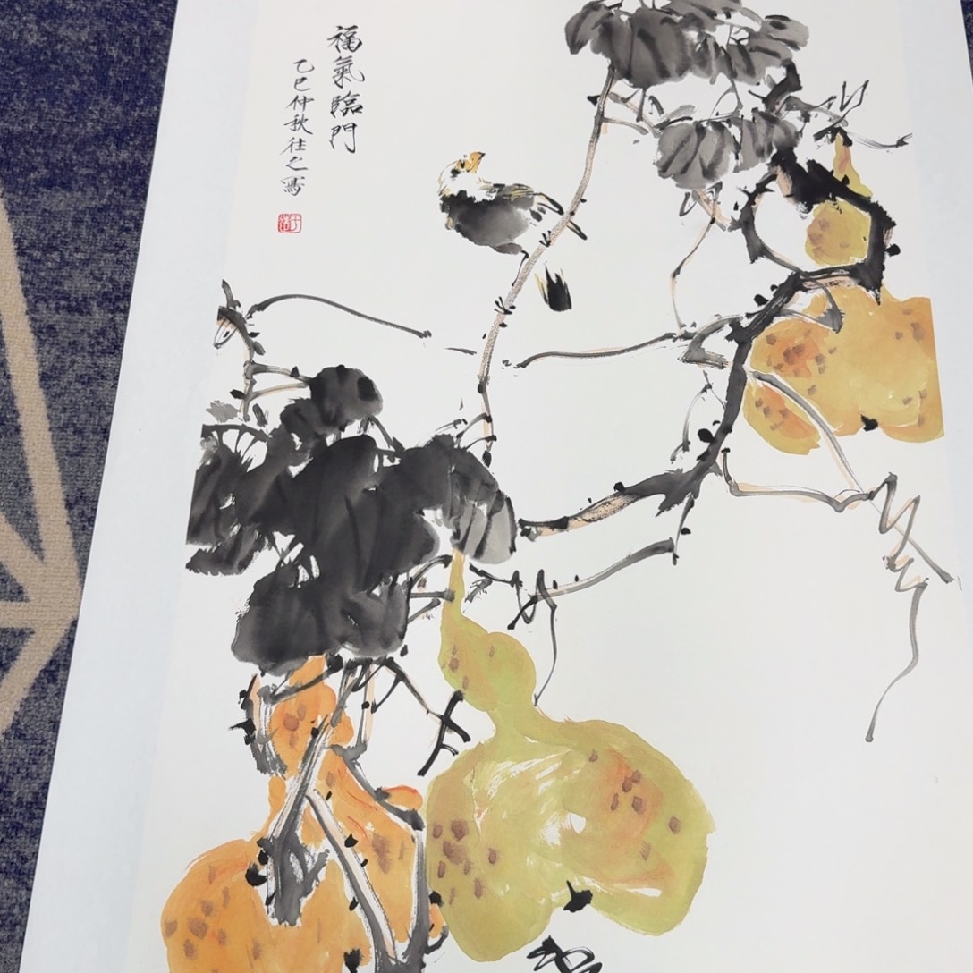 国画国画作品多次入选