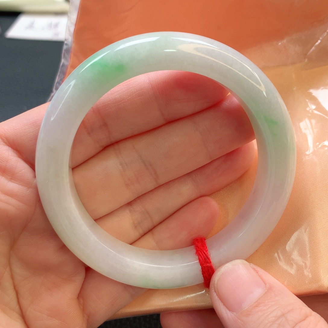 翡翠手镯未镶嵌55正