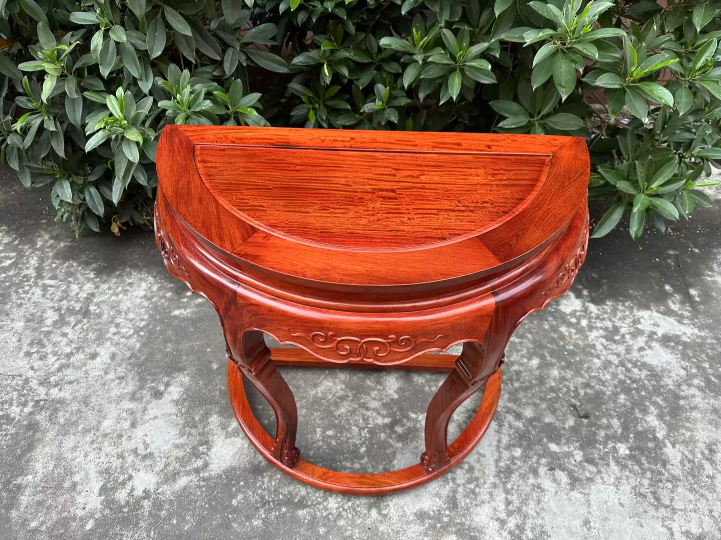 缅在半圆桌尺寸80x40X80cm