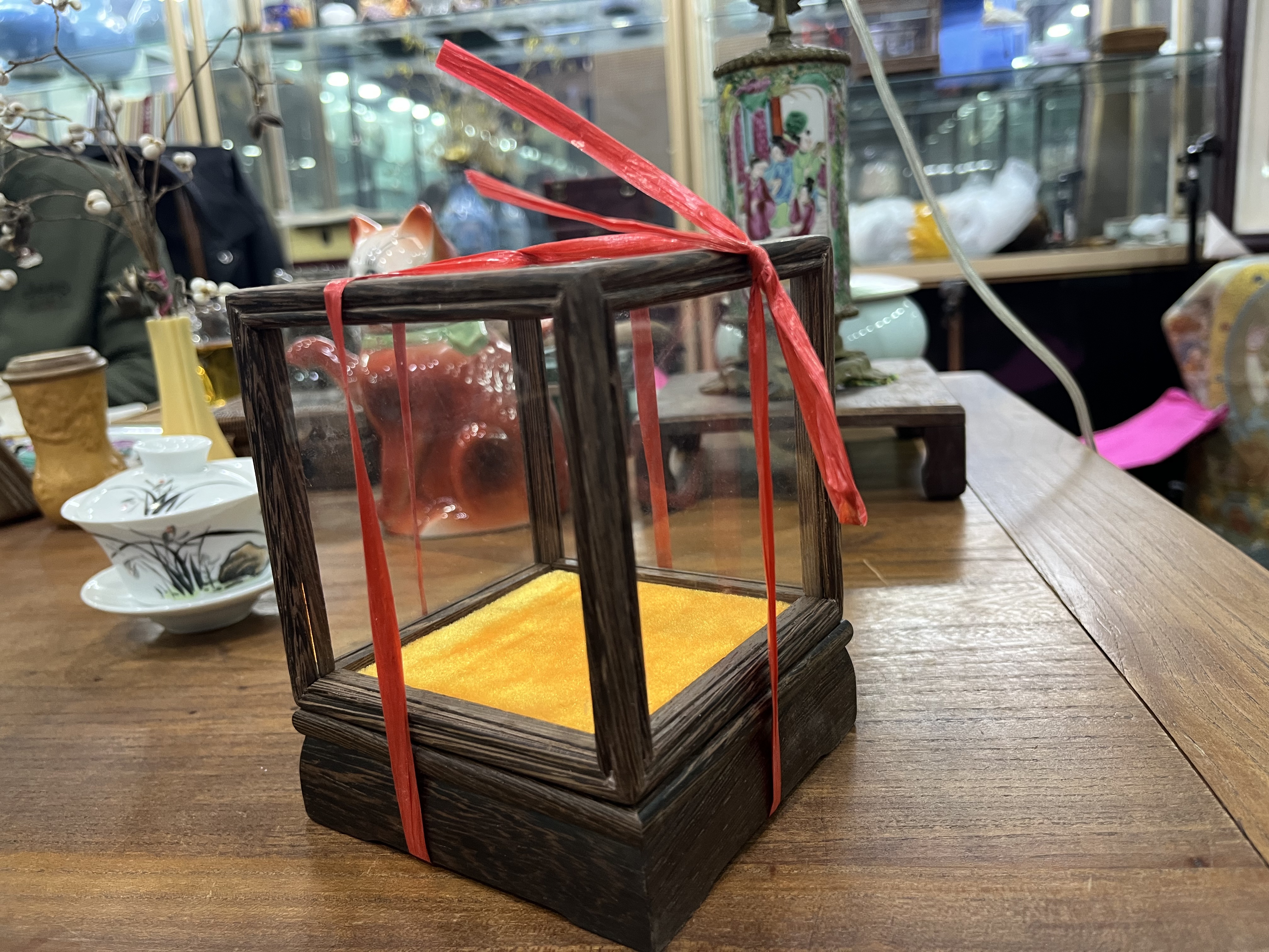 防尘展示盒手工时尚复古