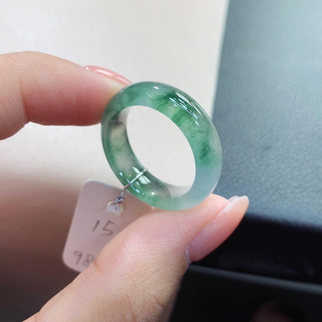 未镶嵌戒指翡翠15号