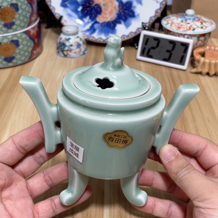 杯中古瓷器默认微瑕