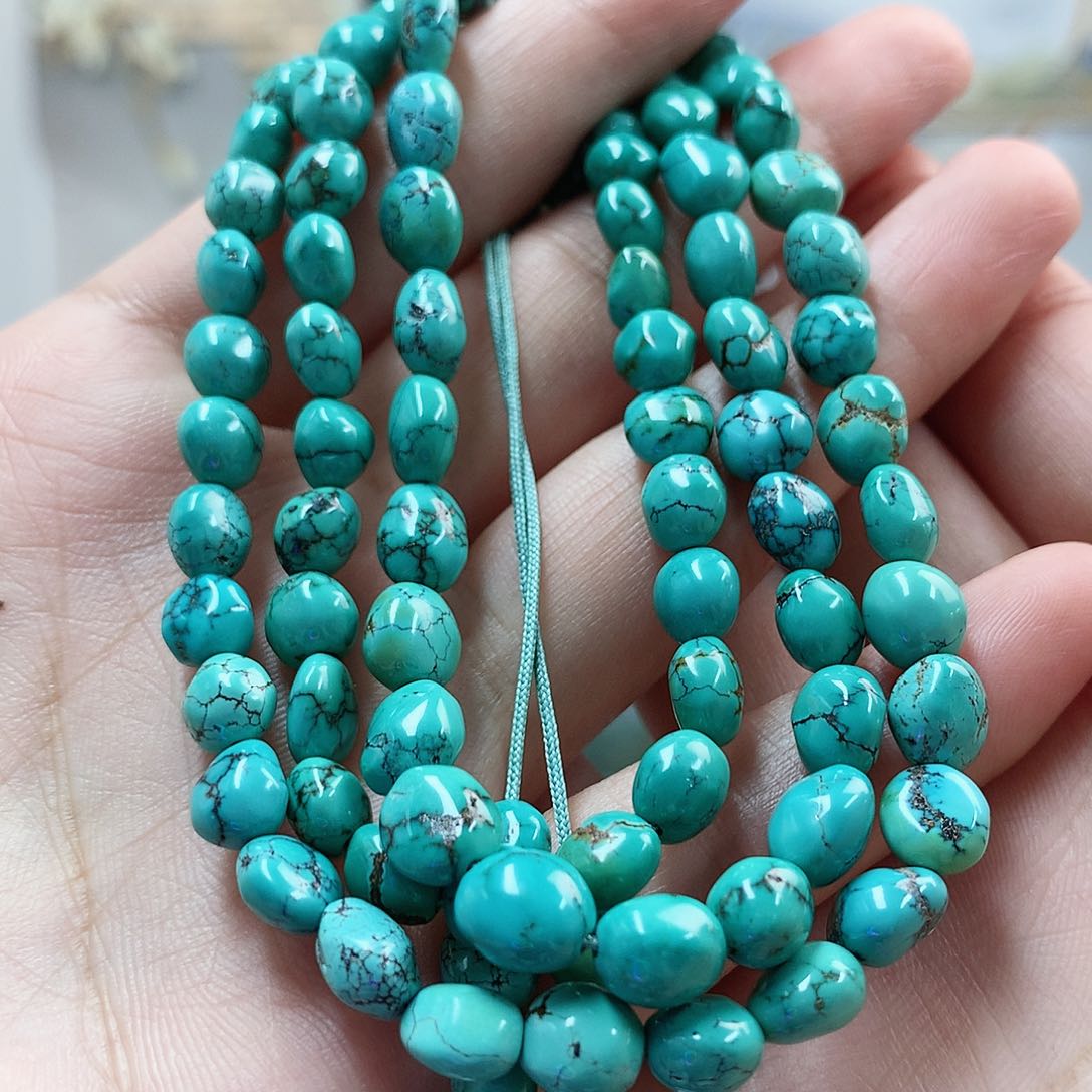 未镶嵌绿松石珠宝奇石