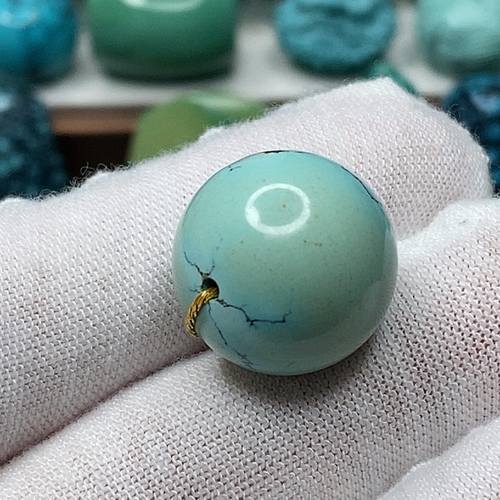 未镶嵌绿松石天然原矿 地大质检 抖音基地 顺丰发货