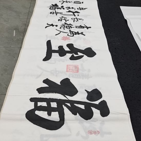 翰墨白武坤老师作品一副