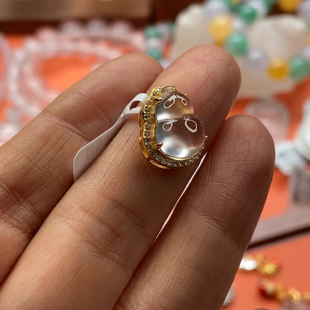 石英质玉颈饰银S925镶嵌哲**