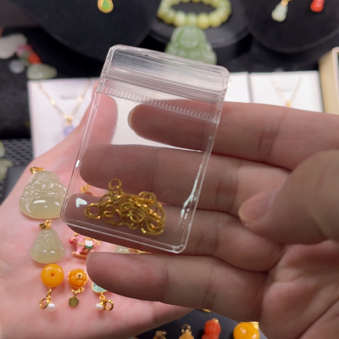 和田玉银S925镶嵌颈饰