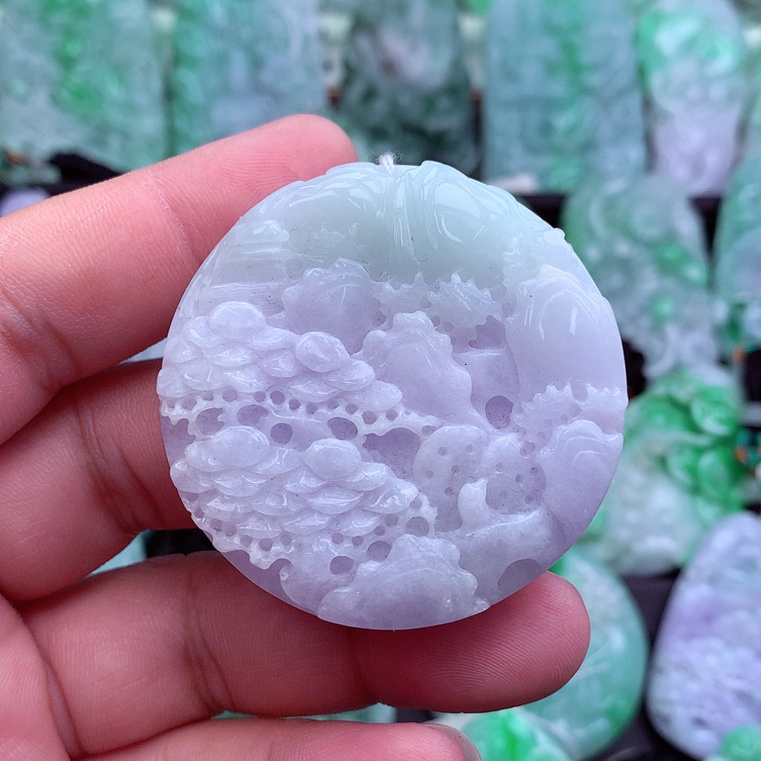 翡翠吊坠(不含链)未镶嵌