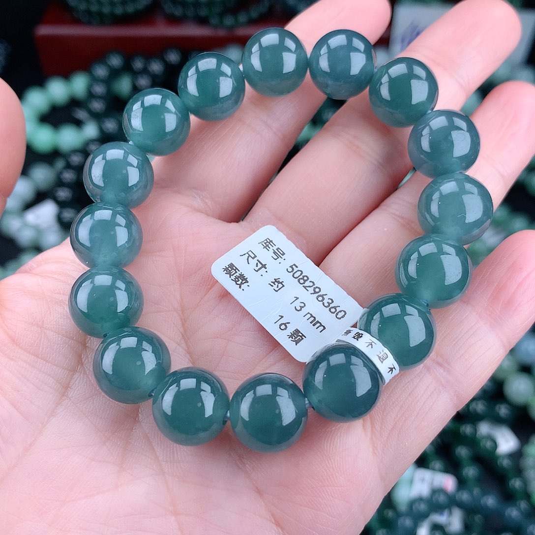 翡翠毛衣链未镶嵌夜****