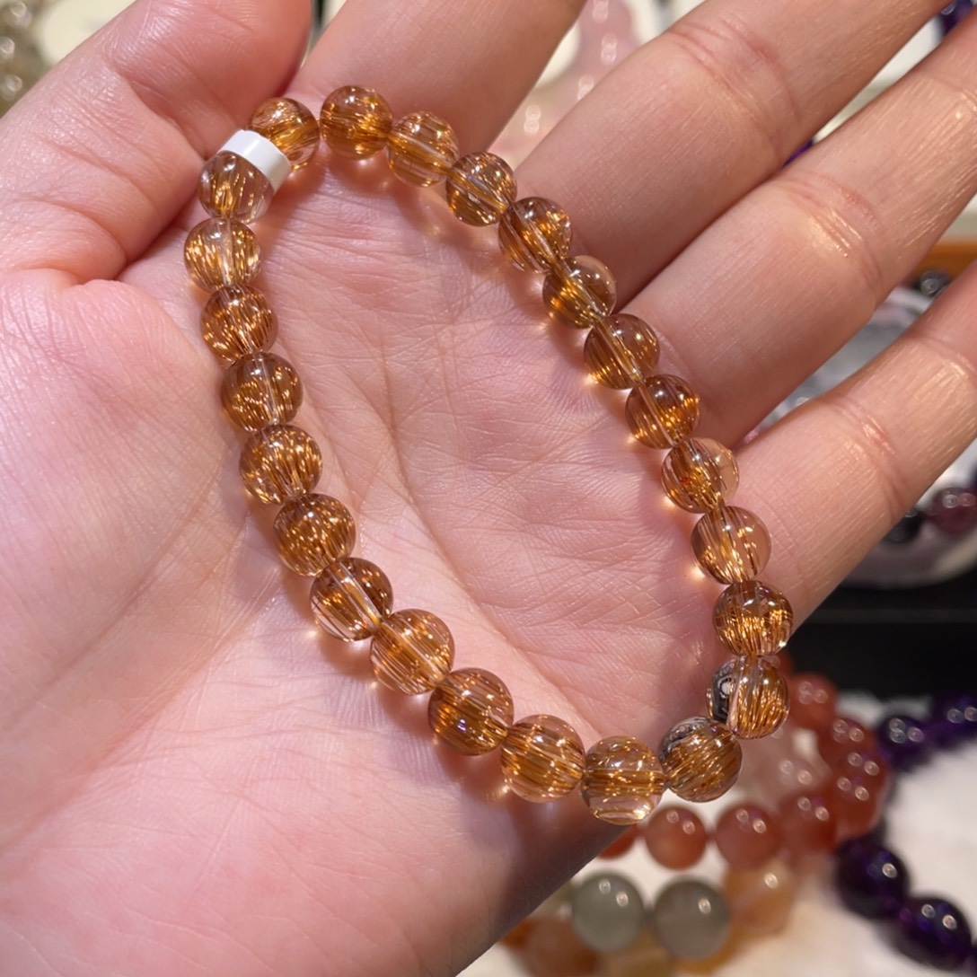 未镶嵌手链水晶铜顺发手链