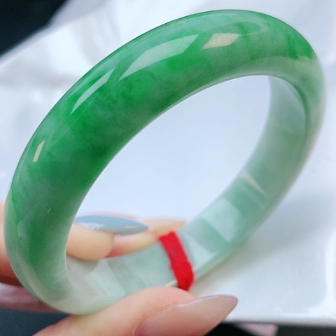 未镶嵌手镯翡翠54圈口882351