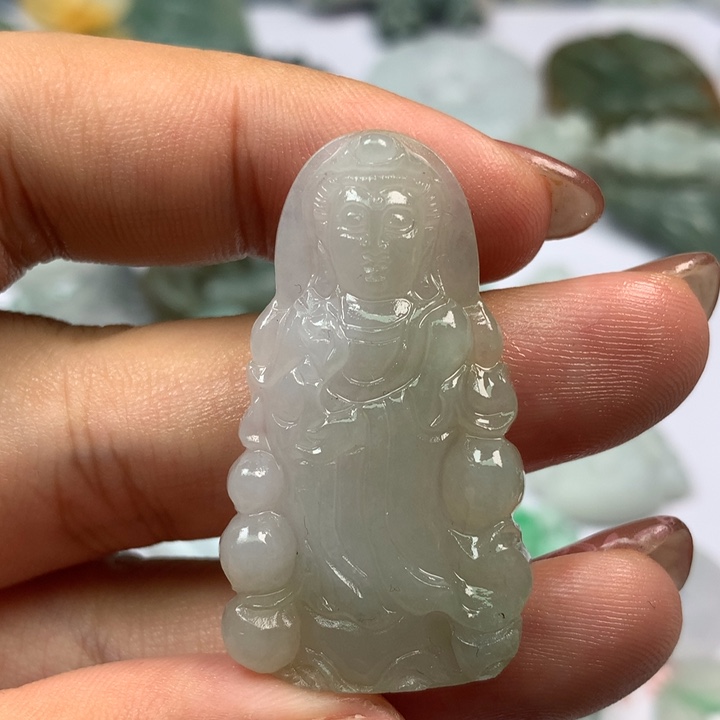 定制翡翠未镶嵌大**痕翡翠