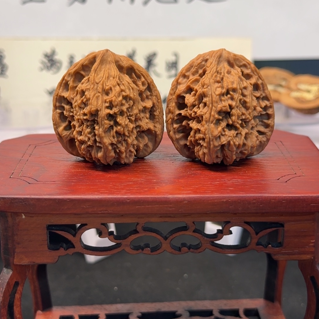 把件文玩核桃27号南疆边40高41肚38全品无药无修原生态