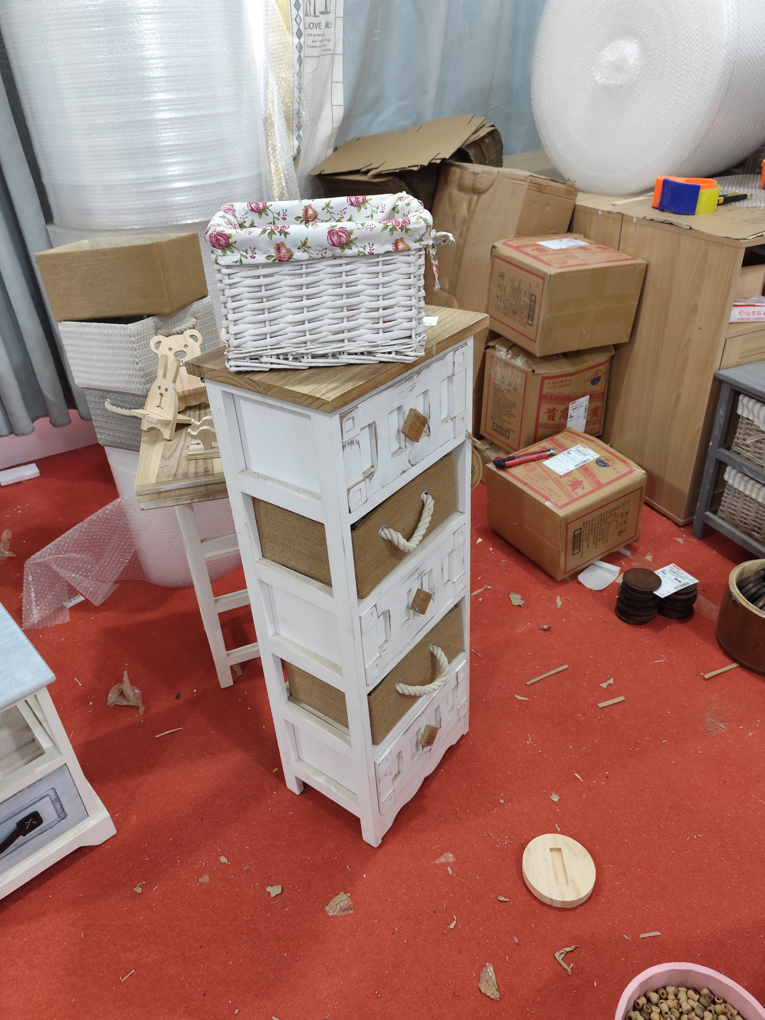 多层抽屉式大容量家用卧室收纳柜