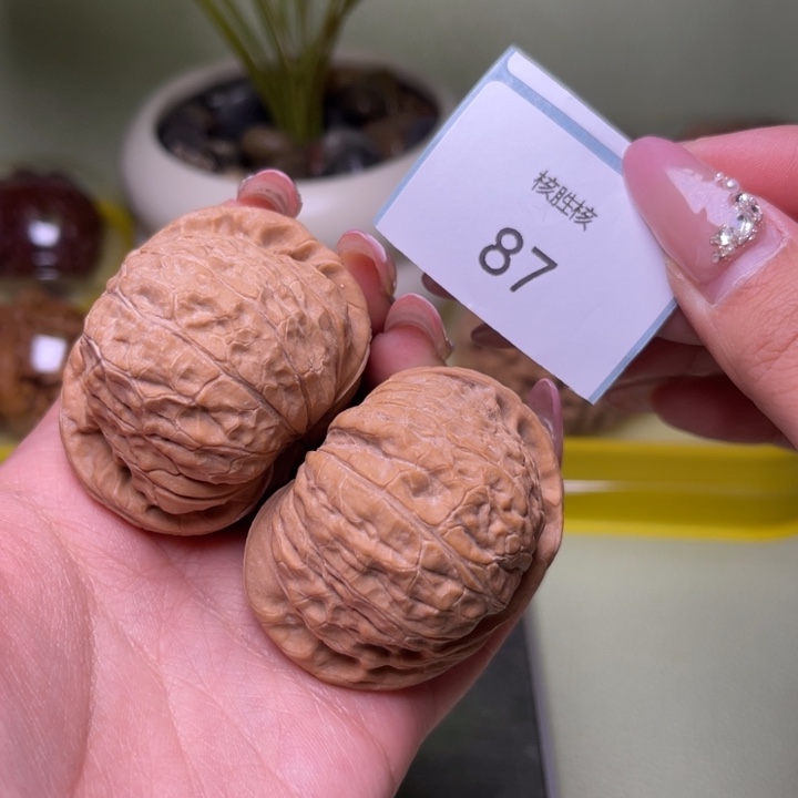 文玩核桃把件47尺南瓜墩87