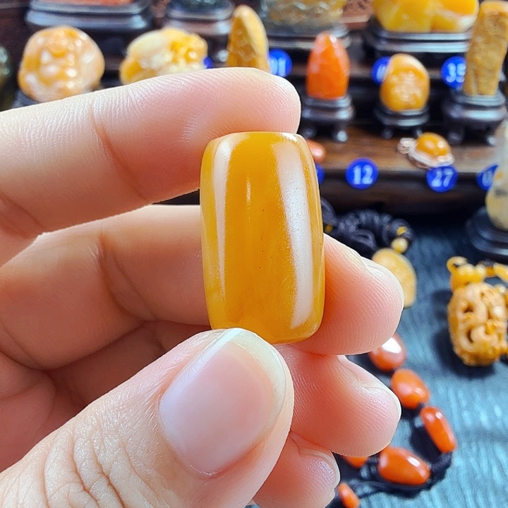 田黄石悟***2田黄石珠子