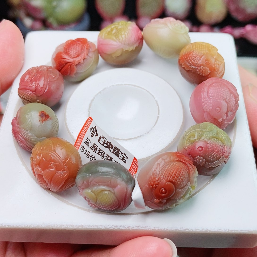 玛瑙/玉髓珠宝半成品未镶嵌