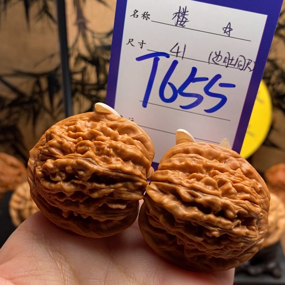 文玩核桃把件楼子41