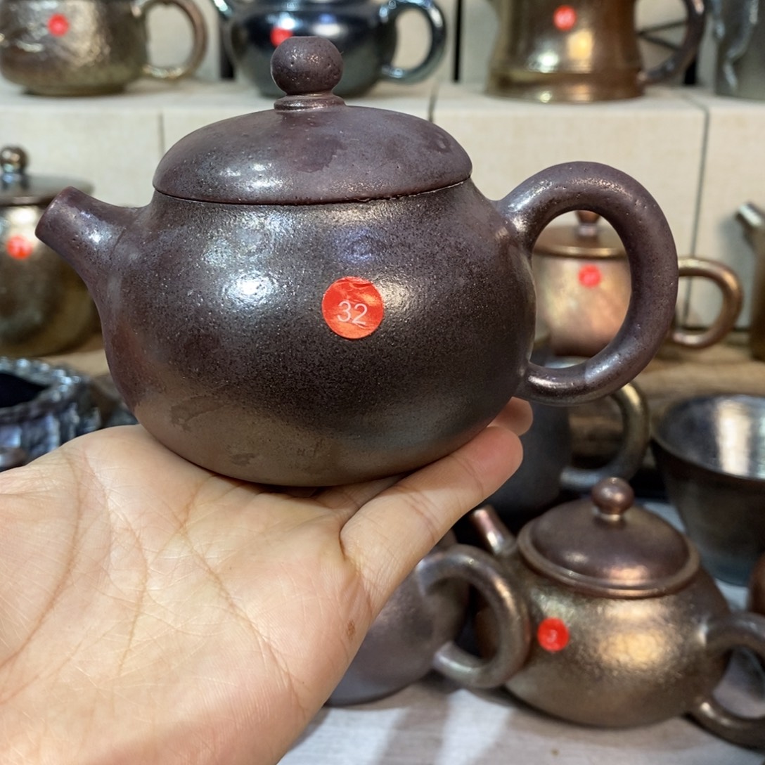 云南建水紫陶柴烧微瑕特价壶