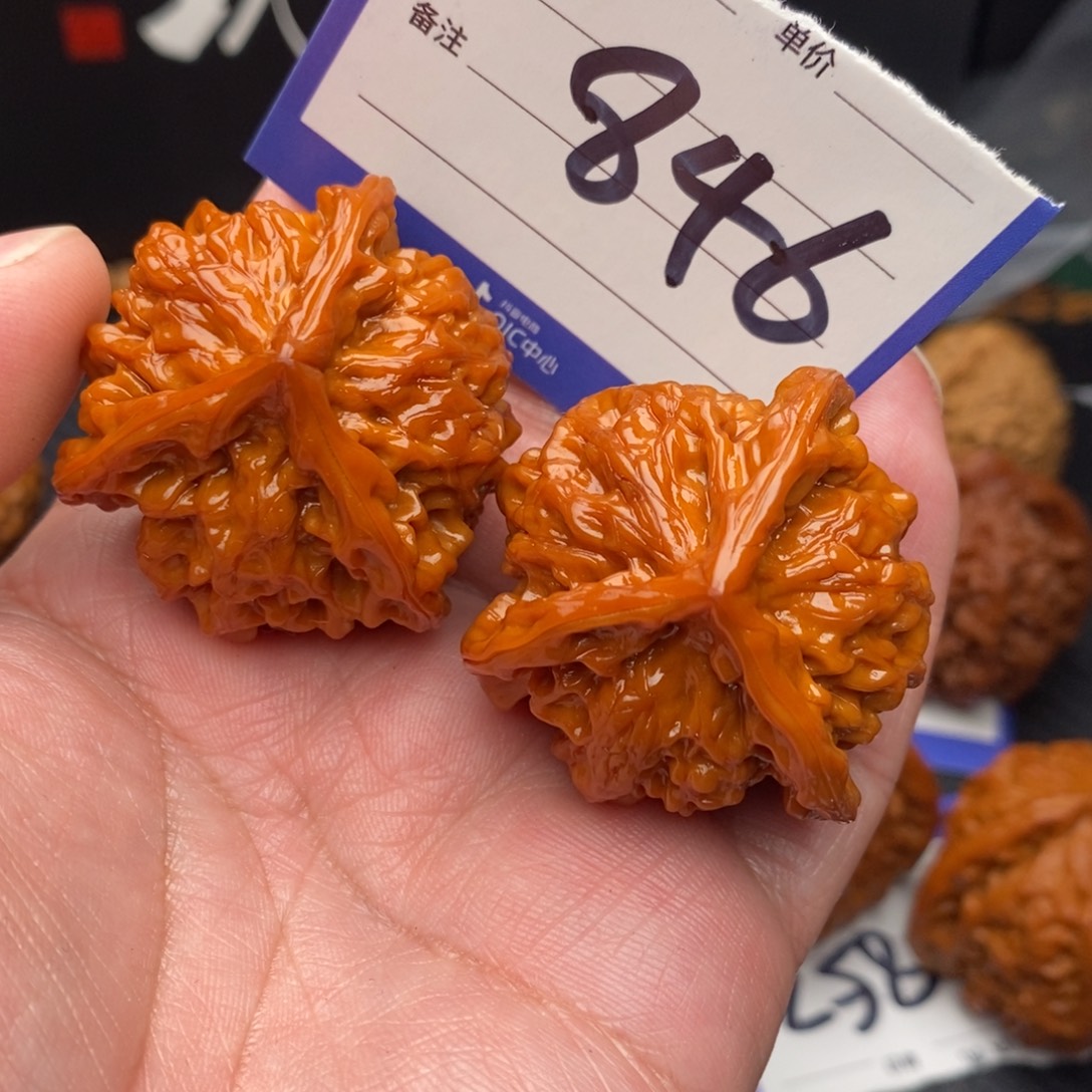 桃核把件盘山39左右