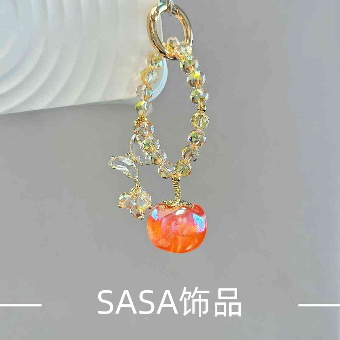 SASA饰品手机链  柿柿顺心 S001