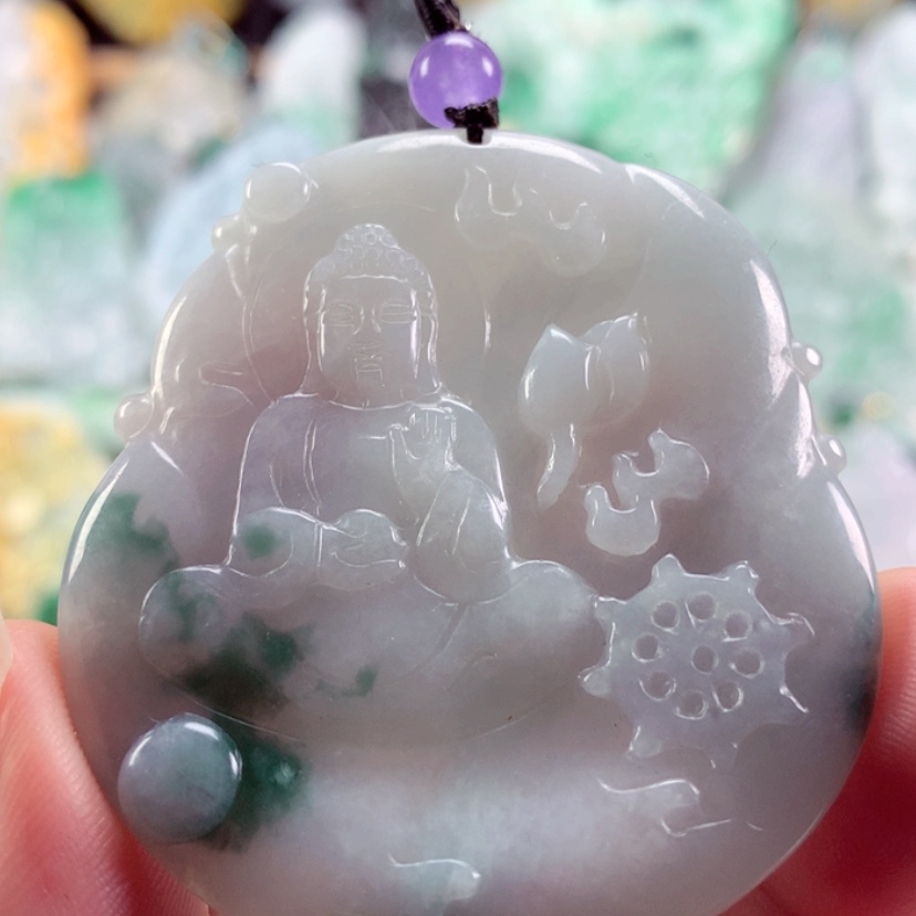 【闪购商品】翡翠吊坠(不含链)未镶嵌