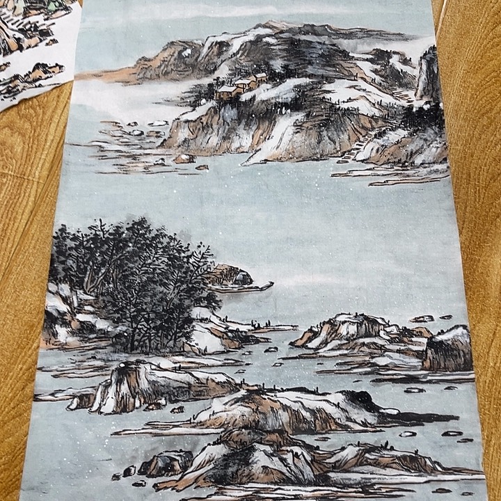 呦***鸣姜奇老师山水作品