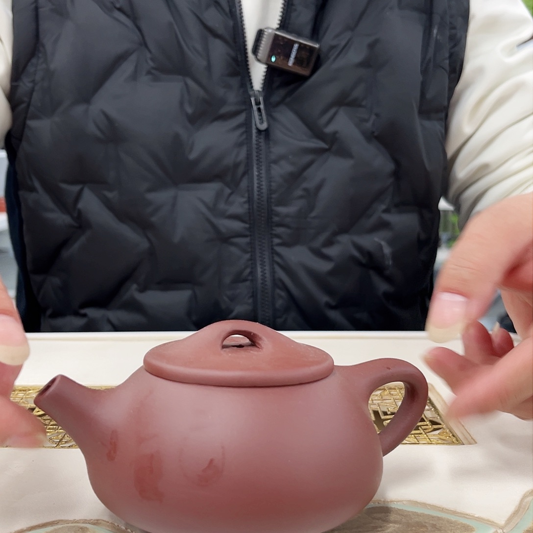 茶杯紫砂石瓢茶壶