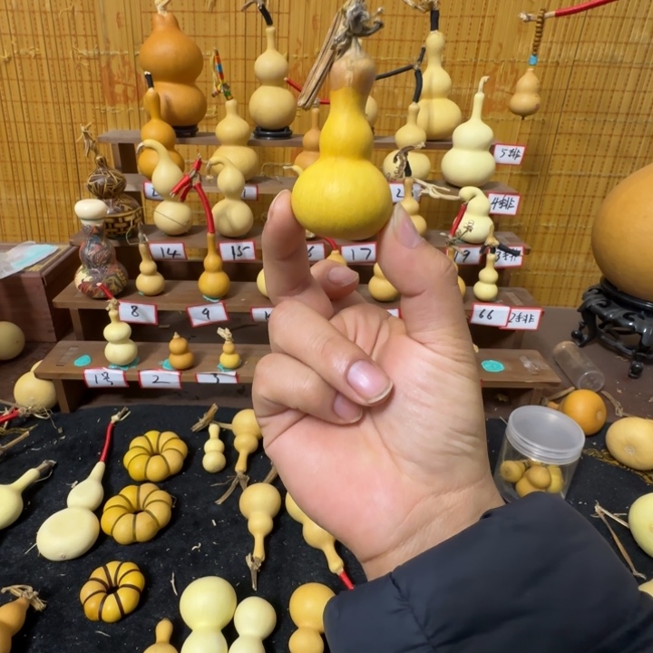 有机玻璃葫芦笙和一根烟头和38