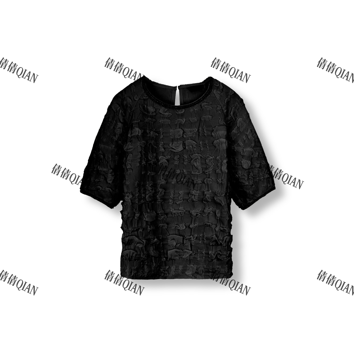 气质轻奢款小香风名媛风上衣（CC33370390-1344-1031）