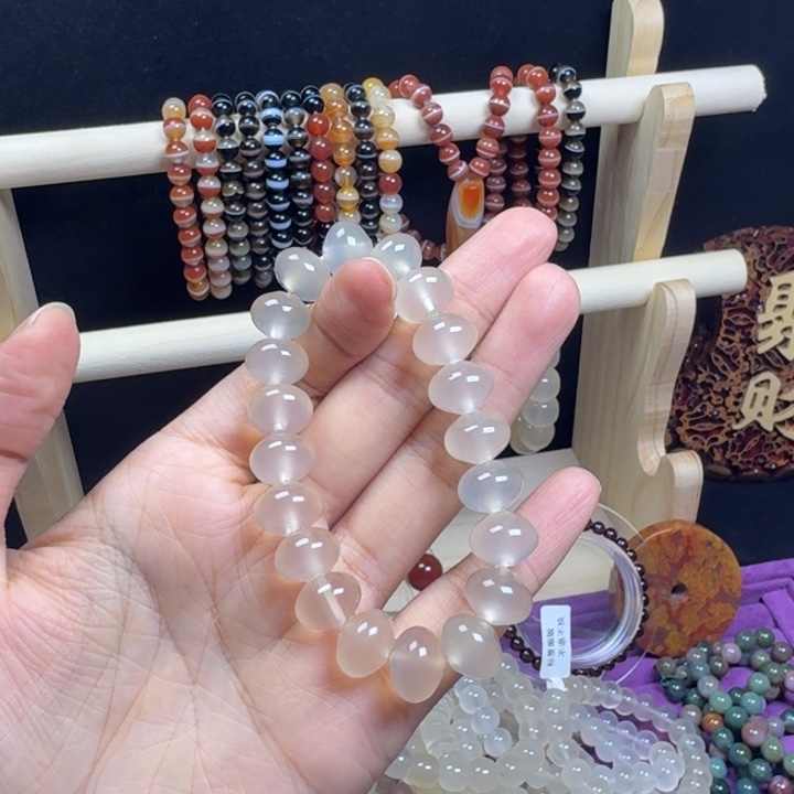 玛瑙/玉髓合金手链