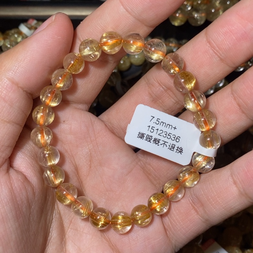 【闪购商品】水晶手链未镶嵌天然水晶手链