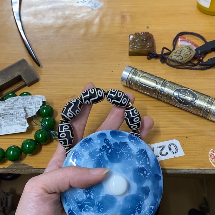 瓷片哈中古工艺品树脂