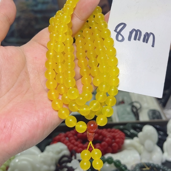 蛇纹石玉颈饰多样性发货未镶嵌