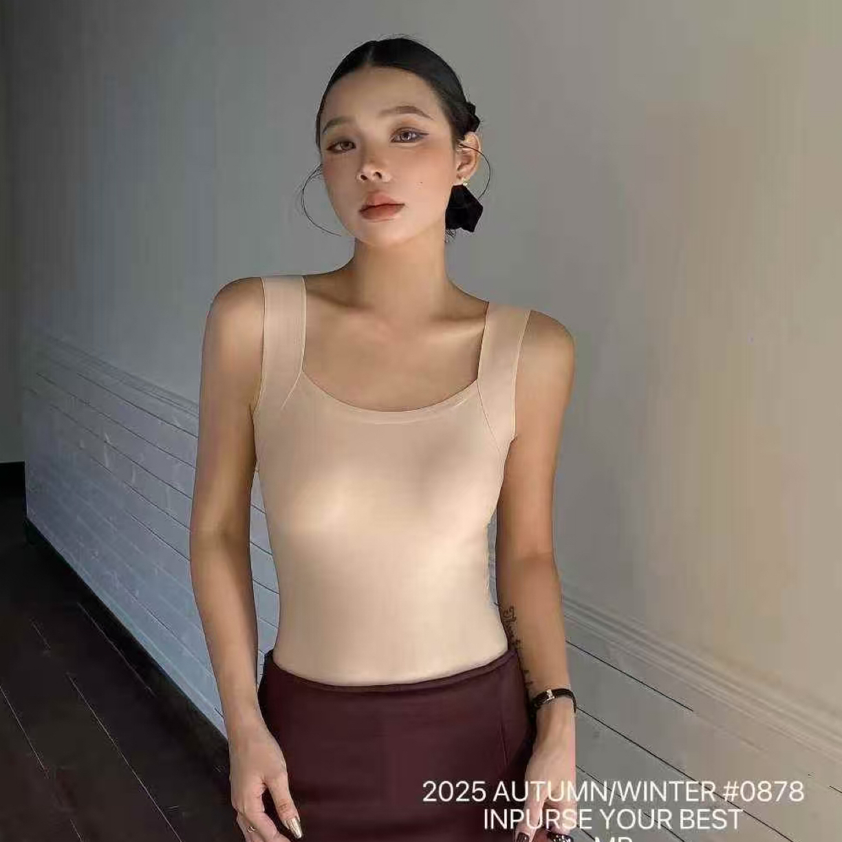 【沐沐同款】高弹零束缚玻尿酸润肤显瘦修容衣