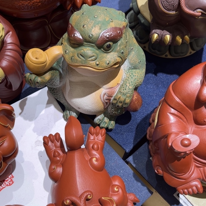 茶宠紫砂特惠金蟾