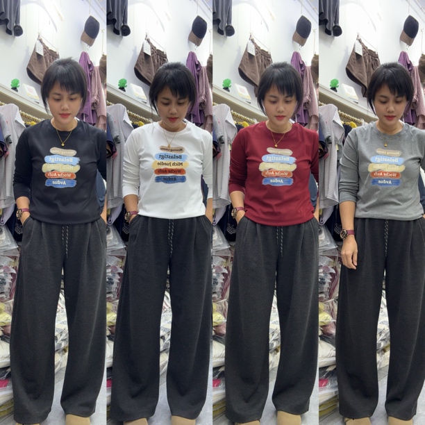 2025年新款时尚韩版休闲百搭长袖上衣854女款