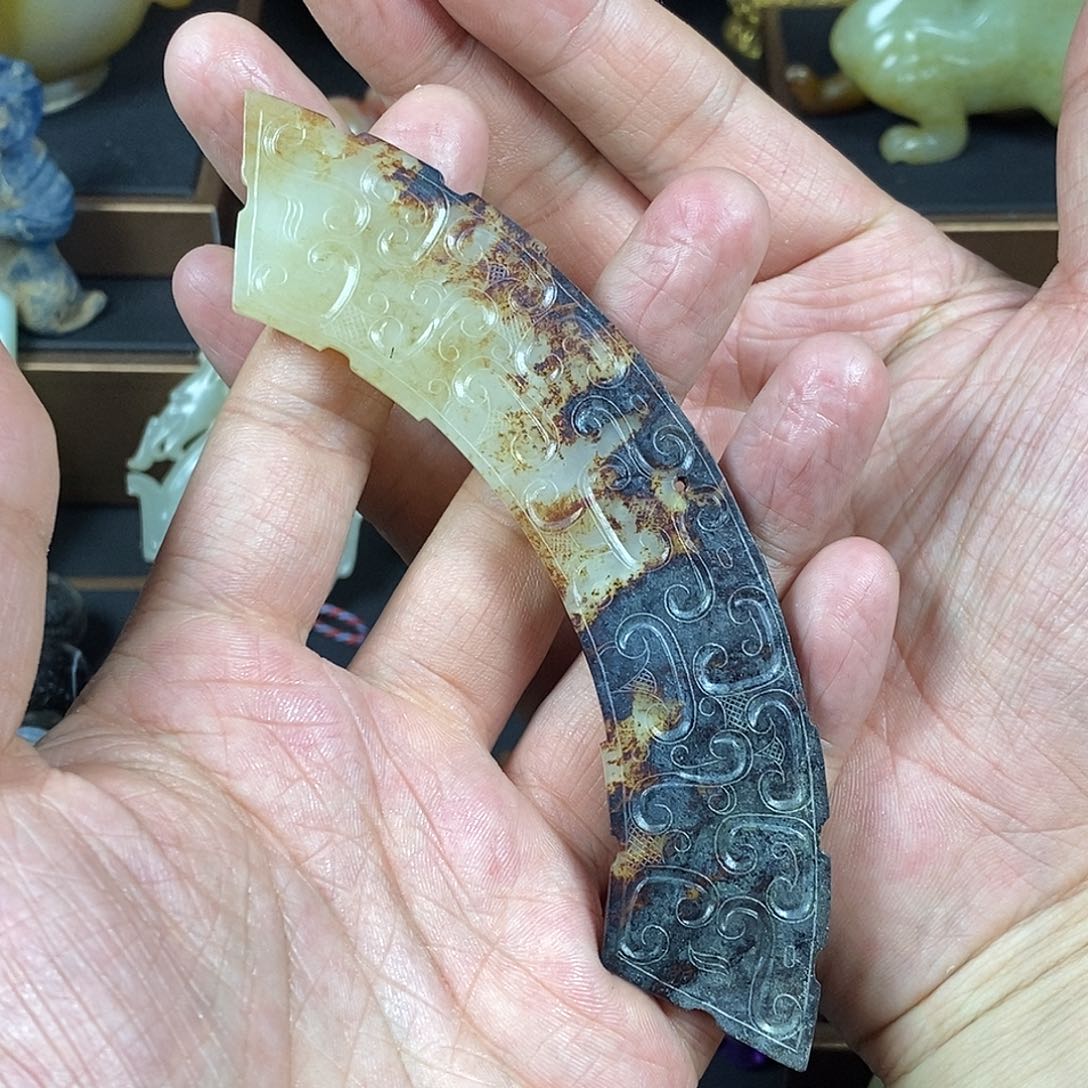 和田玉（糖玉）挂件未镶嵌天****一