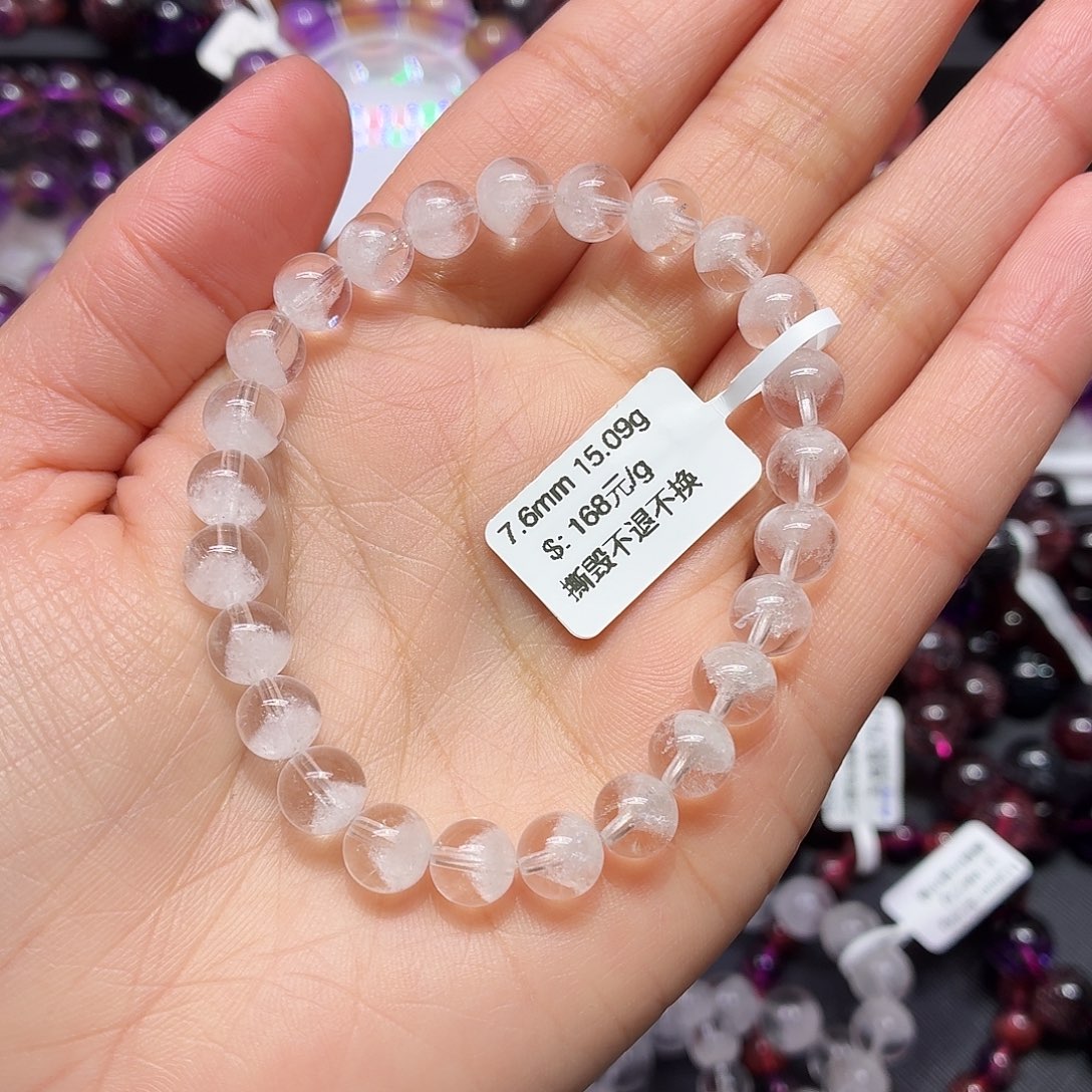 水晶手链未镶嵌手链