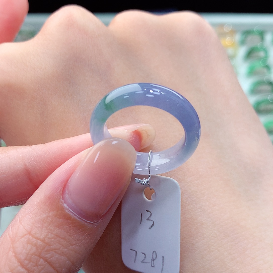 翡翠戒指未镶嵌13号