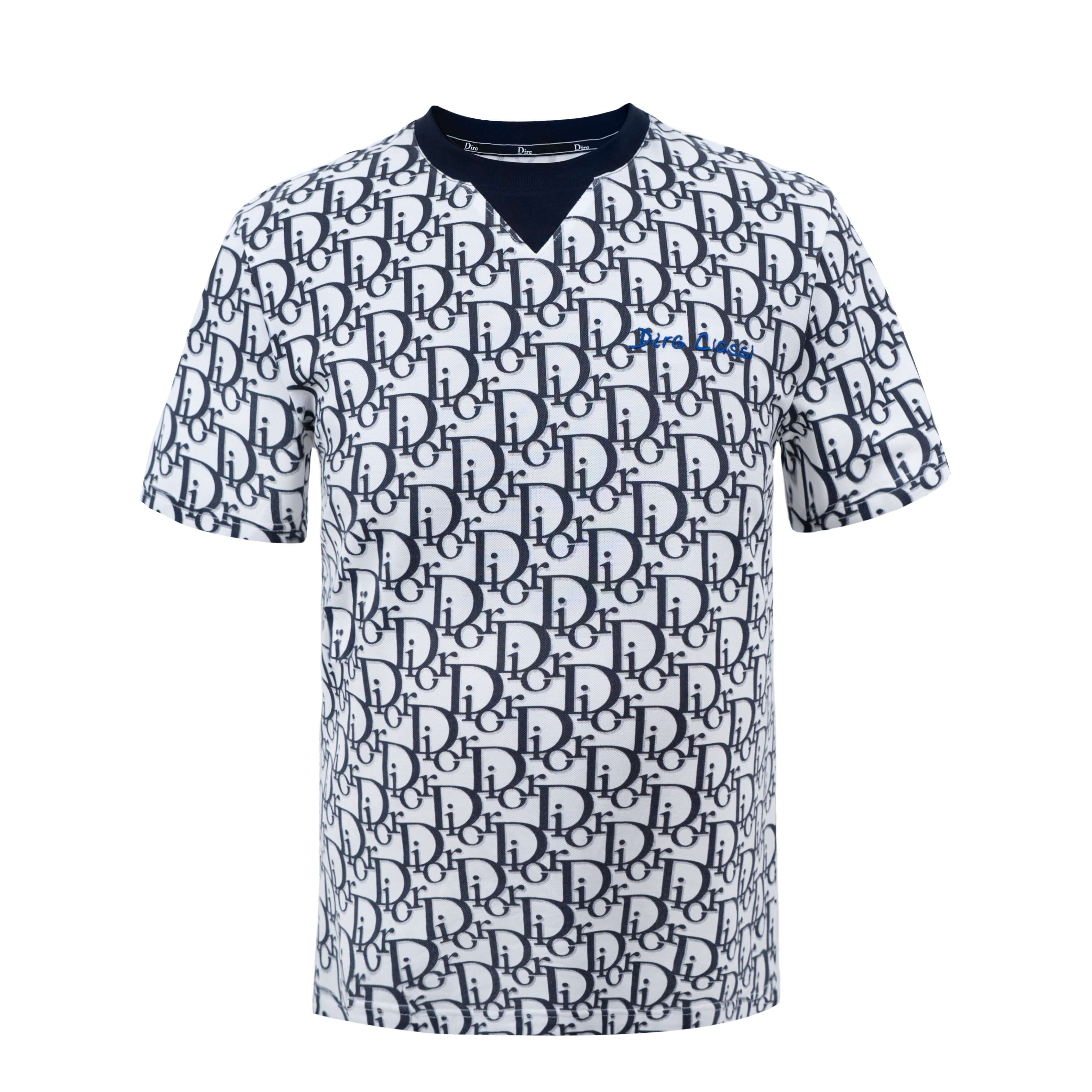 DIORA.RIM铭品圣迪奥夏季短袖T恤时尚满印logo夏季潮流