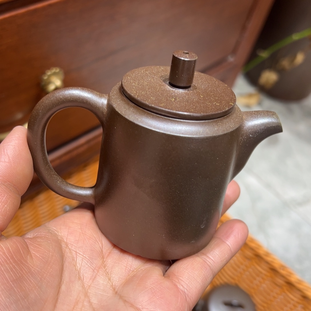 贵台龙窑柴烧茶壶155