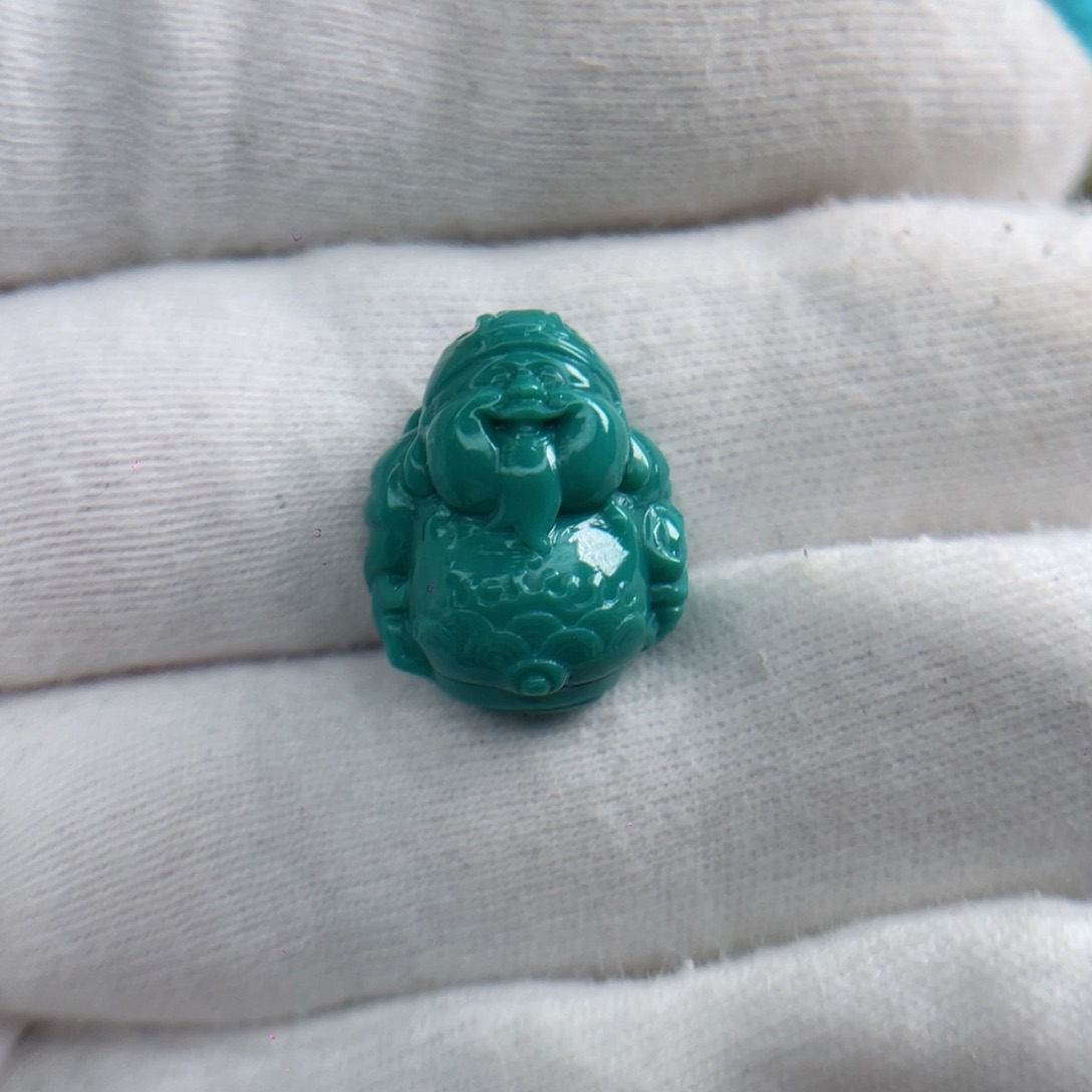 绿松石颈饰未镶嵌卡14.5-17.2-11